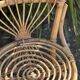 Paire de chaises en rotin