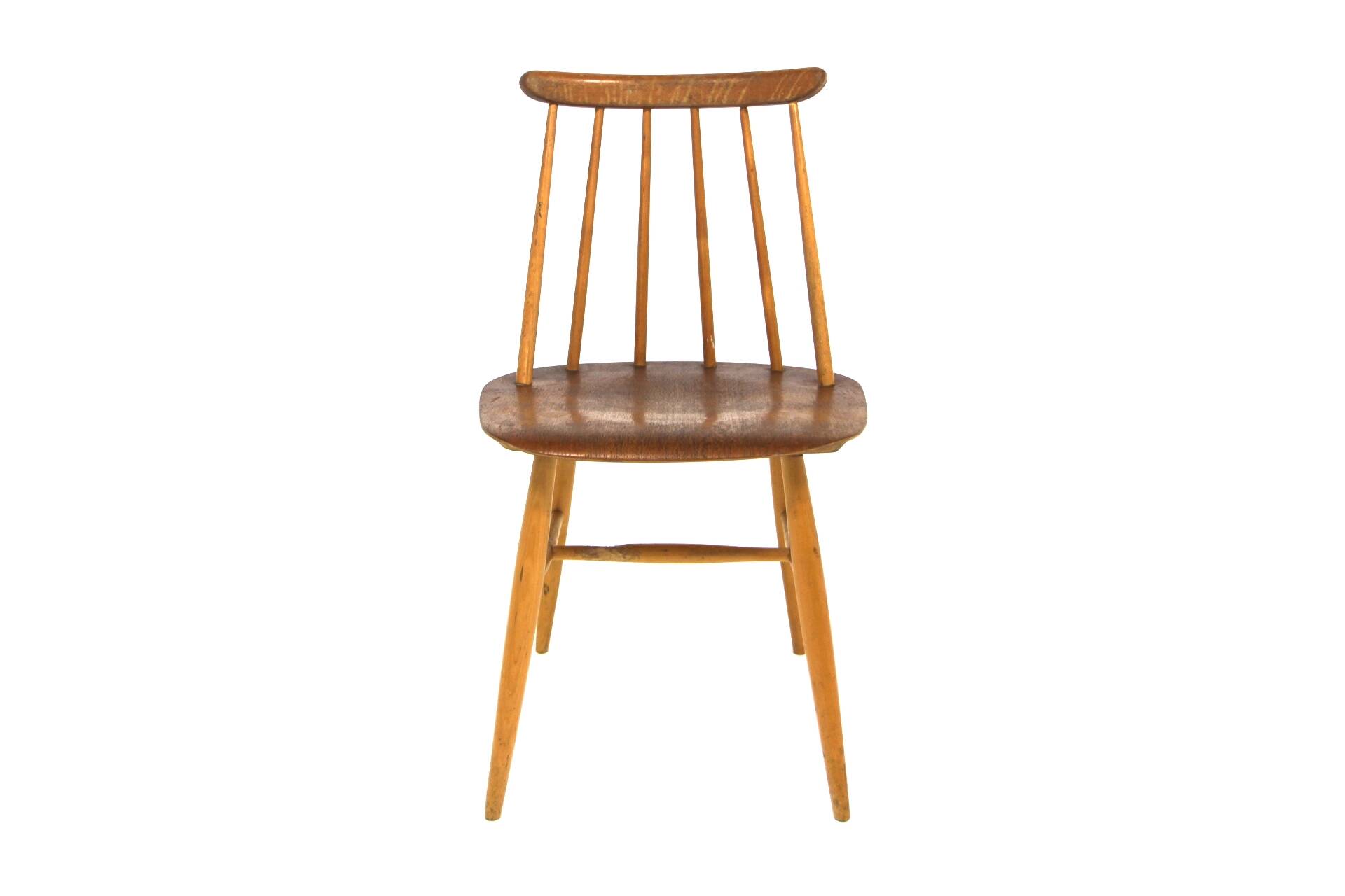 Chaise scandinave"pinnstol" Fanett par Ilmari Tapiovaara, Suède, 1960