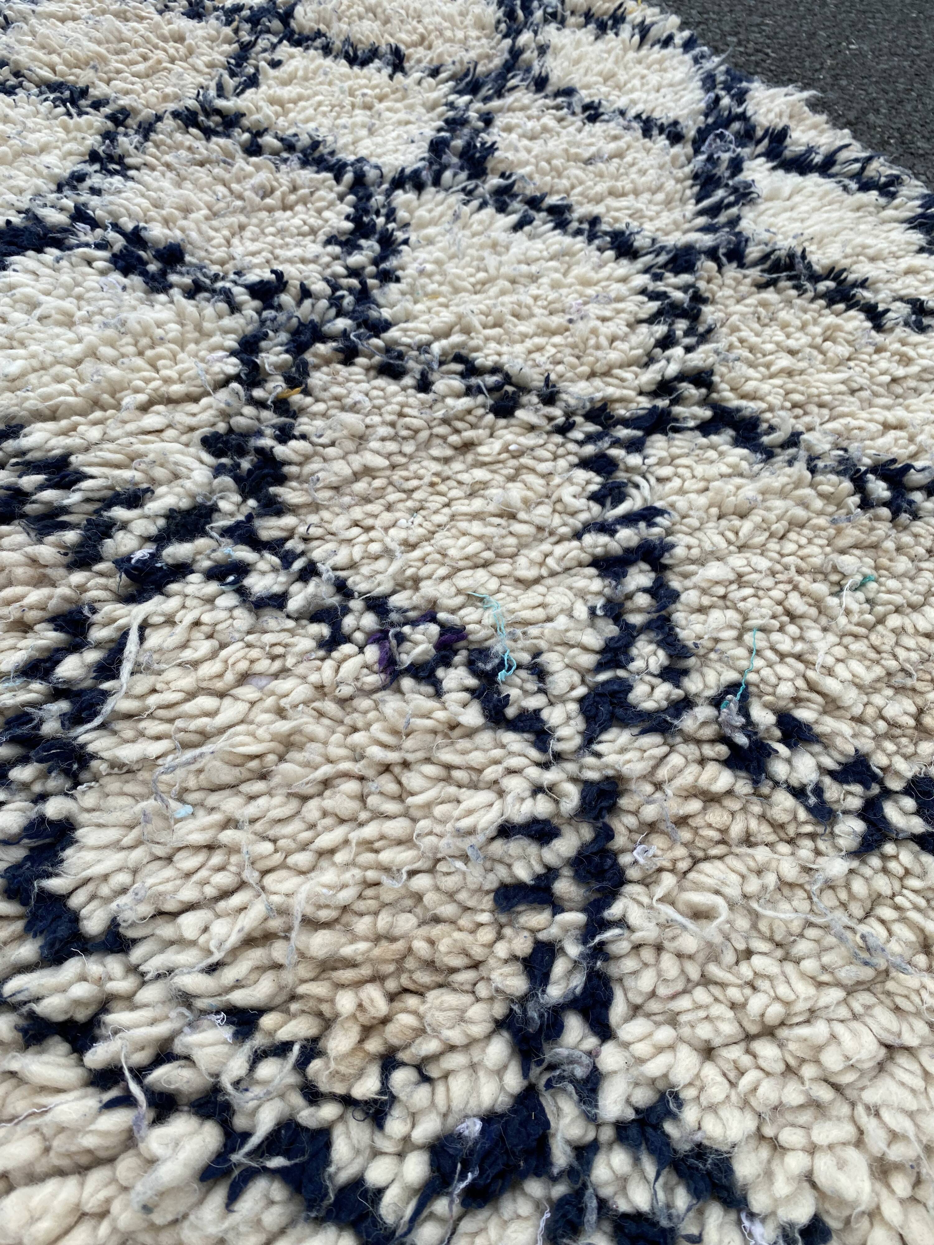 Berber carpet Beni Ouarain 100x210 cm