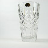 Bohemian crystal vase, Czechoslovakia