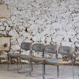 4 conference chairs from La Sorbonne, 1970