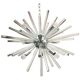Lustre Round Triedro en verre de Murano
