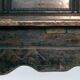Antique walnut wooden Spanish siesta bench, Spain mid 1700s
