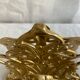 Vintage brass mail door