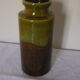 Vase West Germany khaki and brown