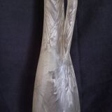 Kevin Stal (Son of Eric Saint Val) - Frosted glass bottle vase, h-48 cm.