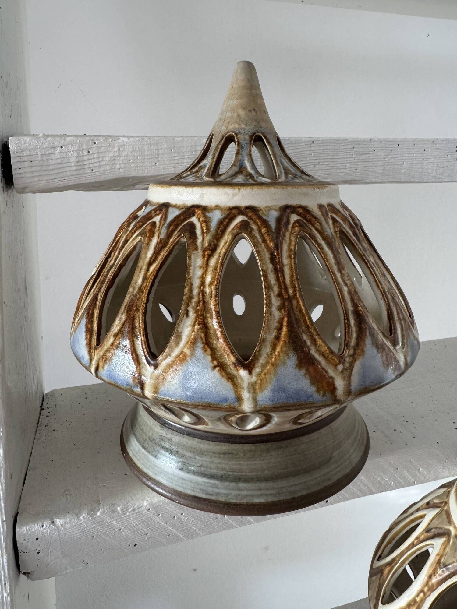 lantern Noomi Backhausen, Søholm Stentøj, Denmark, mid century