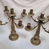 Bronze candlesticks
