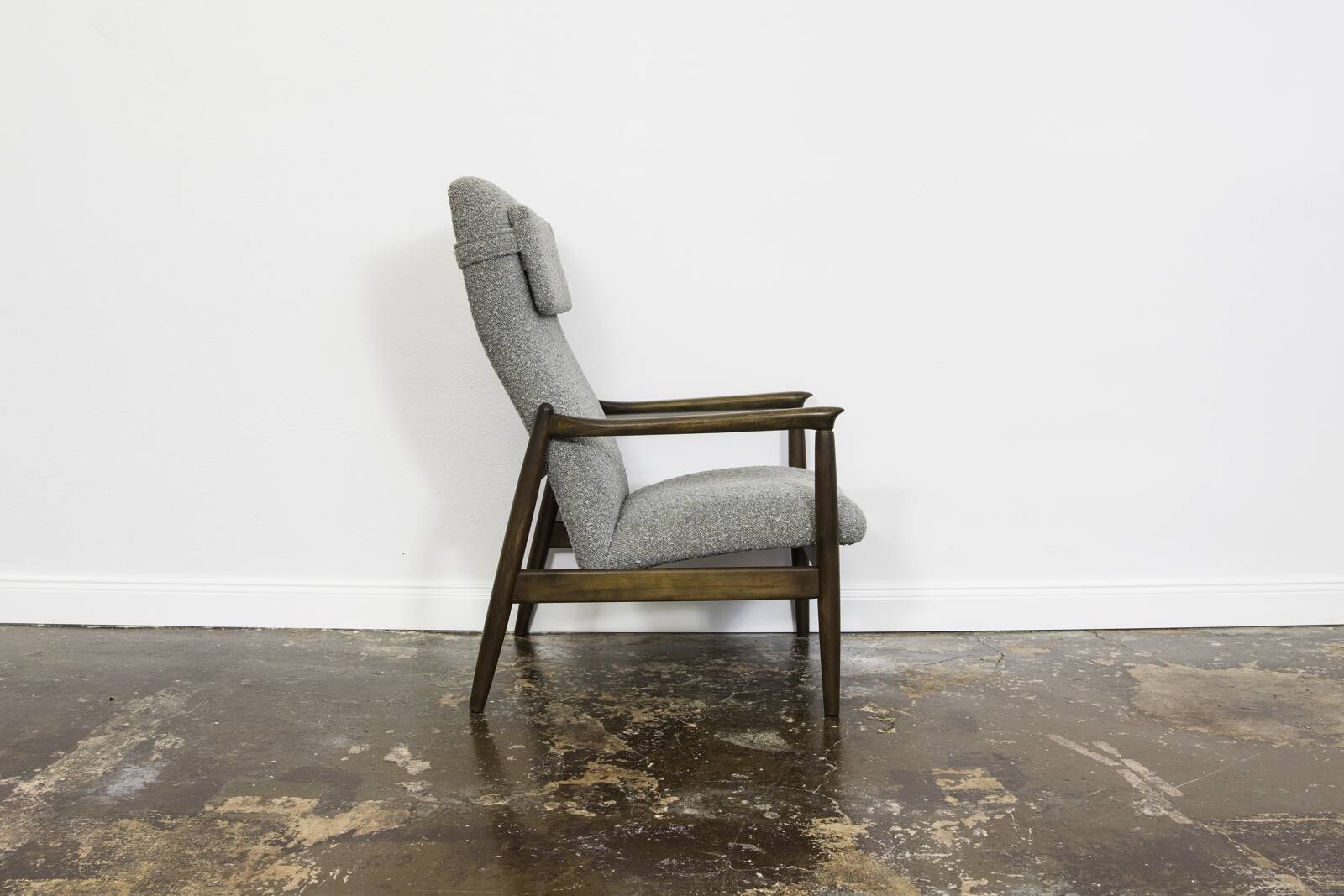 Mid-Century High Back Armchair by Edmund Homa, GFM, Poland, 1960s