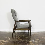 Mid-Century High Back Armchair by Edmund Homa, GFM, Poland, 1960s