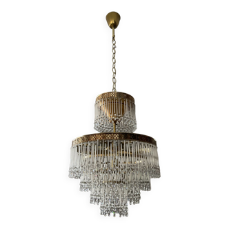 Waterfall chandelier of the Deknudt House from the 60s