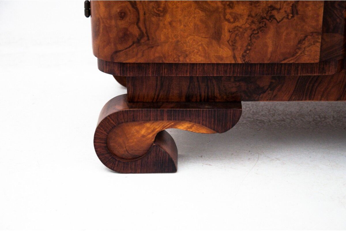 Art deco buffet, Poland, 1930s, after renovation