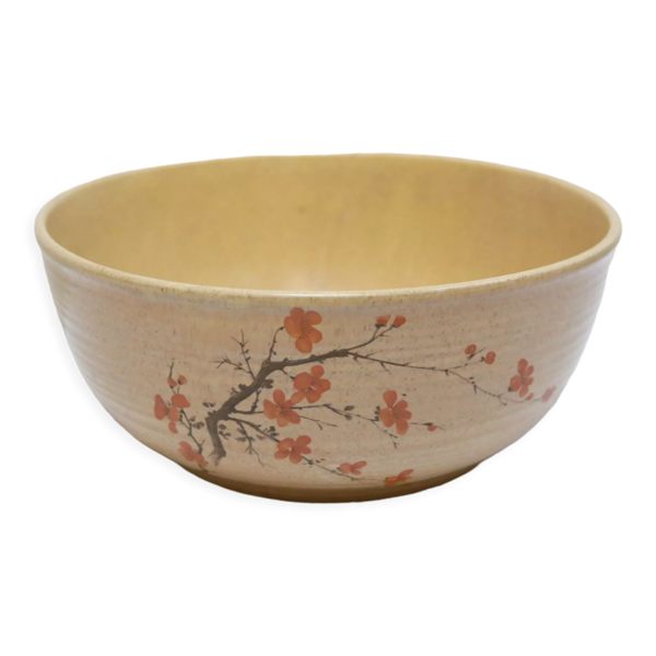 Saladier vintage en porcelaine par la Maison Revol, France