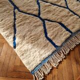 Berber carpet made entirely by hand
