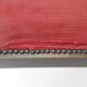 Bridge chair in red ribbed fabric