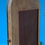 Art Deco dressing table in raw oak produced by Tatra Nabytok Czechoslovakia 1950