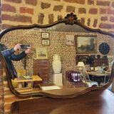 Louis XV style wooden mirror