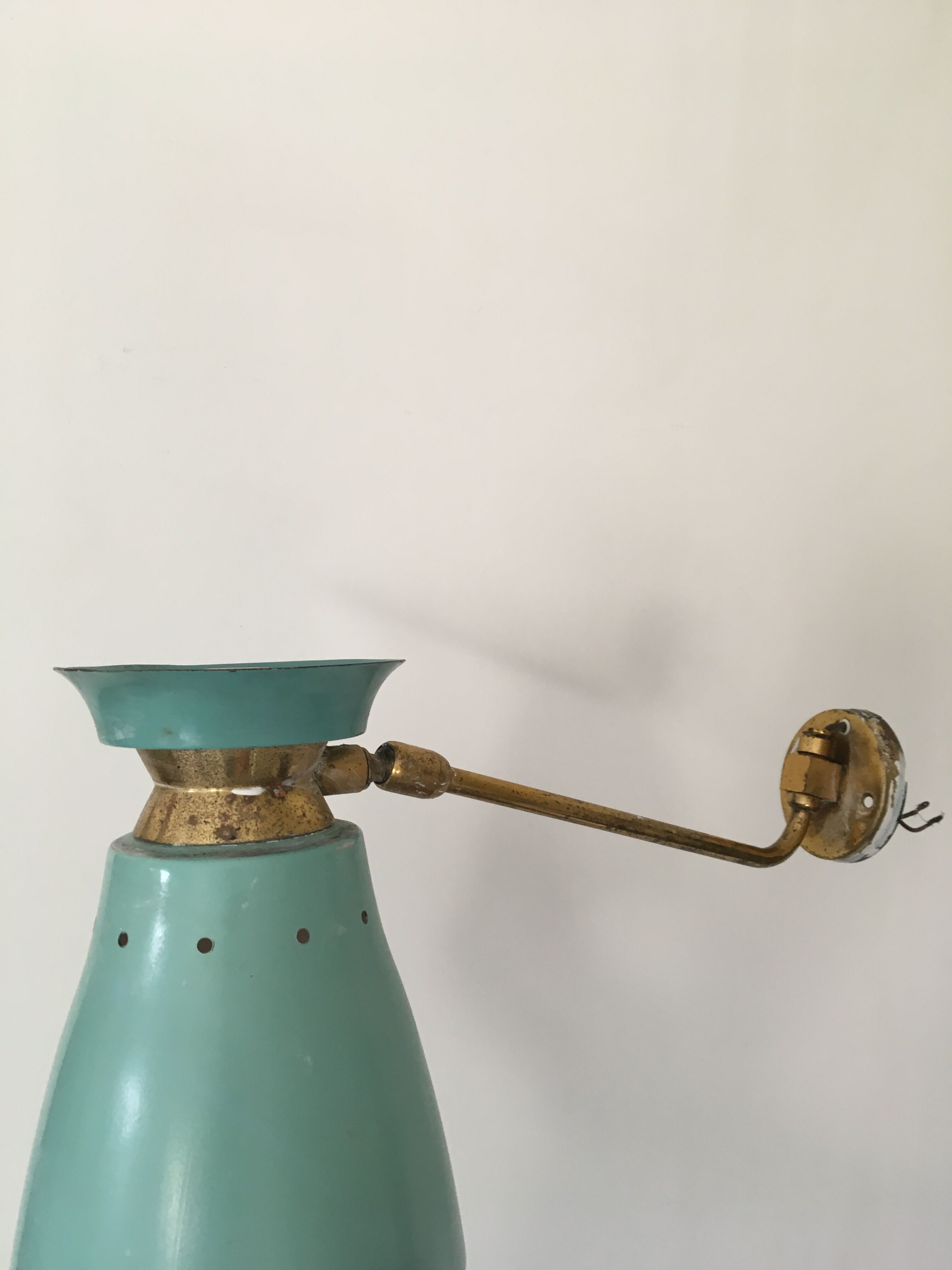 Wall lamp by Jacques Biny 1950