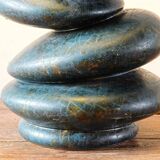 Ceramic pebble lamp by François Chatain