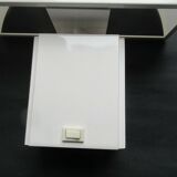 Vintage lamp, Guzzini semi-spherical applique, olympus model, 1970