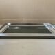 70s smoked glass tray
