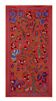 Hand-knotted rug, vintage Turkish rug 103x186 cm