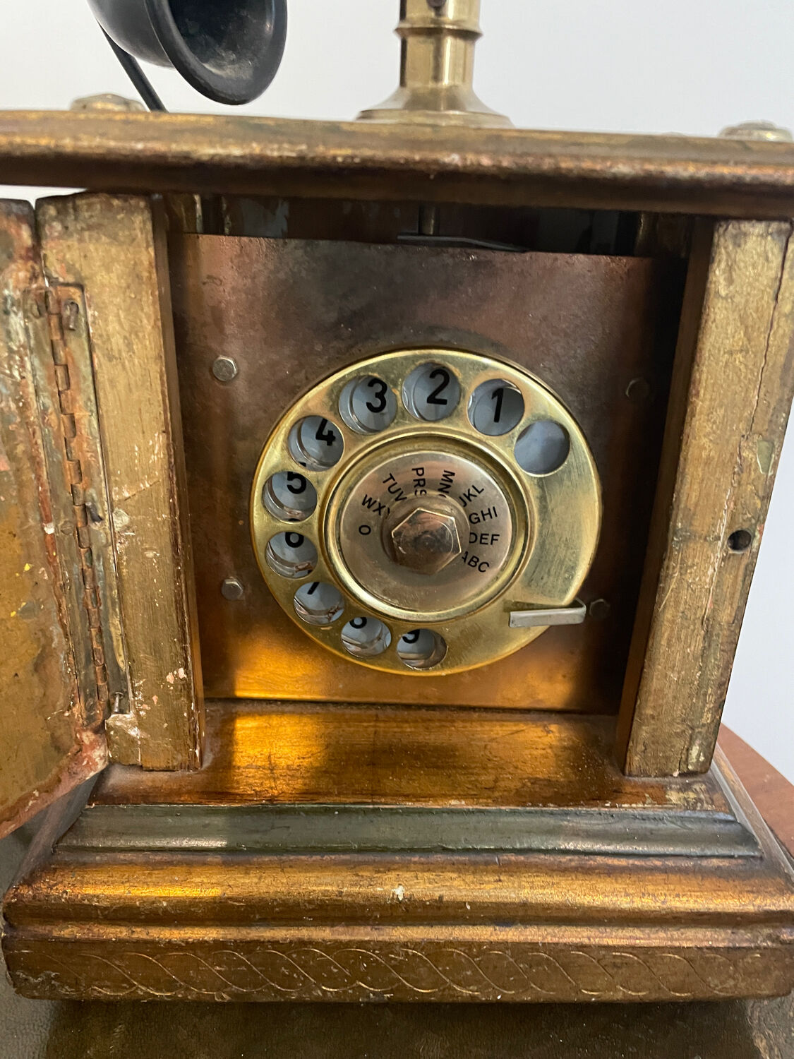 Old landline telephone