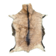 carpet in real goatskin. leather. approx. 102 x 72 cm