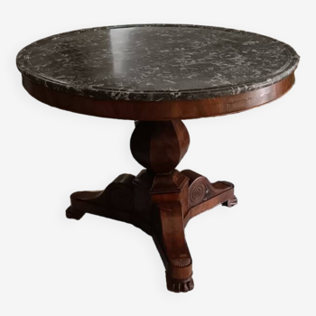 Empire period pedestal table
