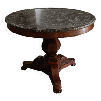 Empire period pedestal table