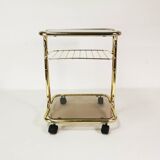 Modernistyczny, mobilny stolik pomocniczy, Niemcy, lata 70