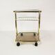 Table d'appoint mobile moderniste, Allemagne, 1970