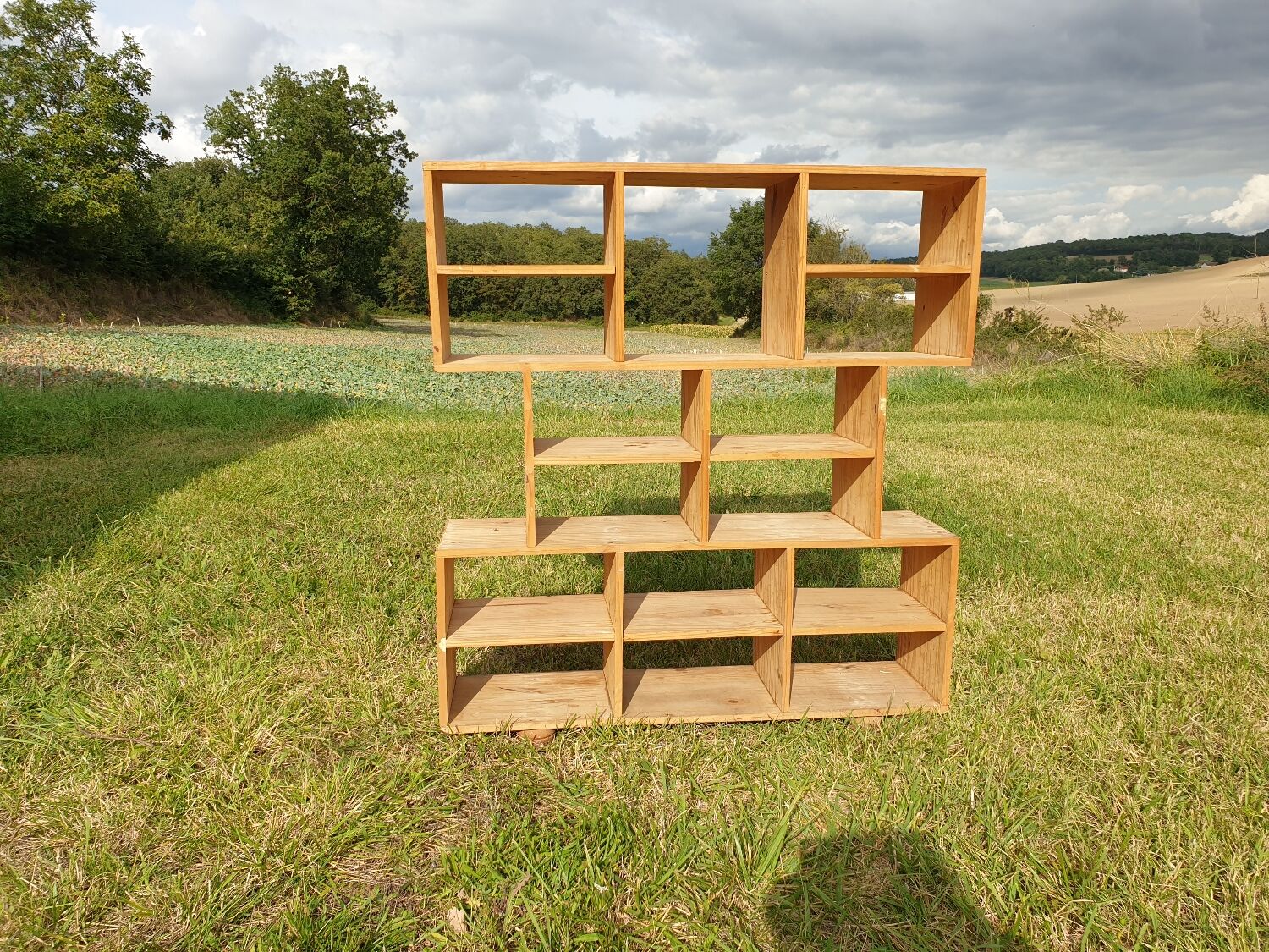 Claustra old piece of furniture workshop lockers