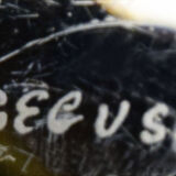 Flavio Poli for Seguso Murano mid-century table lamp, 1950s