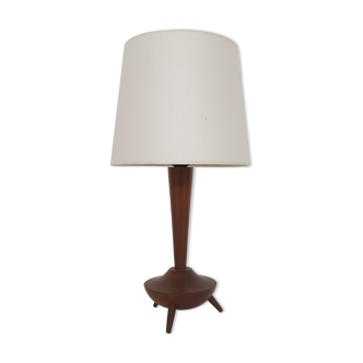 Teak table light, denmark, 1960's