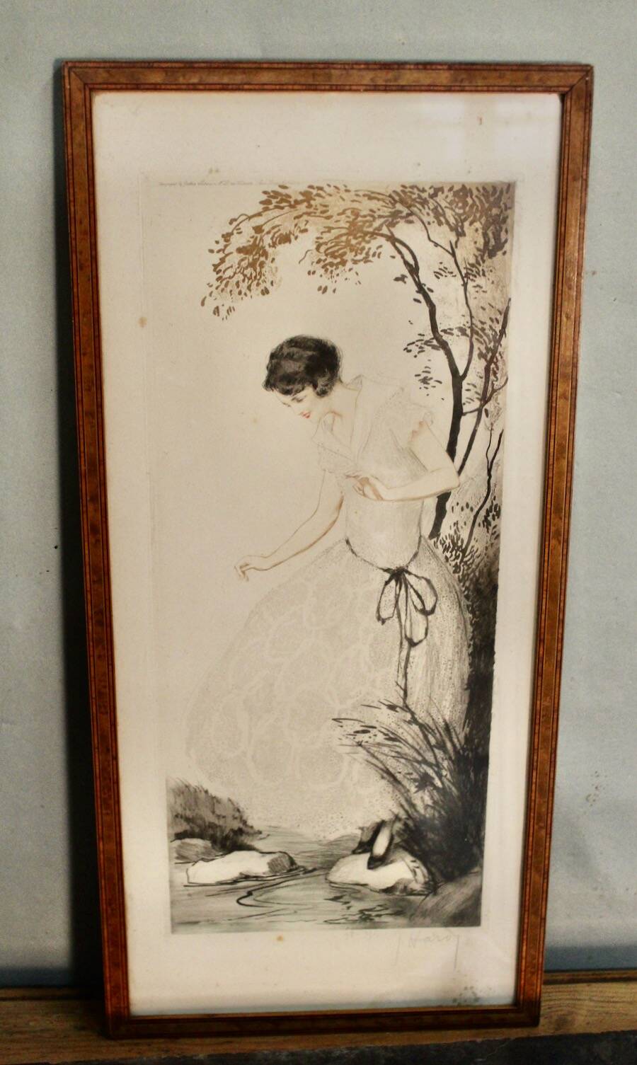 Gravure Art Déco Par Jean Hardy