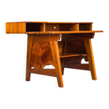 Bureau en teck moderne du milieu du siècle, années 1980