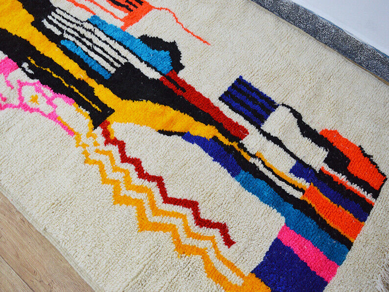 Moroccan berber carpet 257x133cm