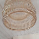 Hanging glass lampshade 1970