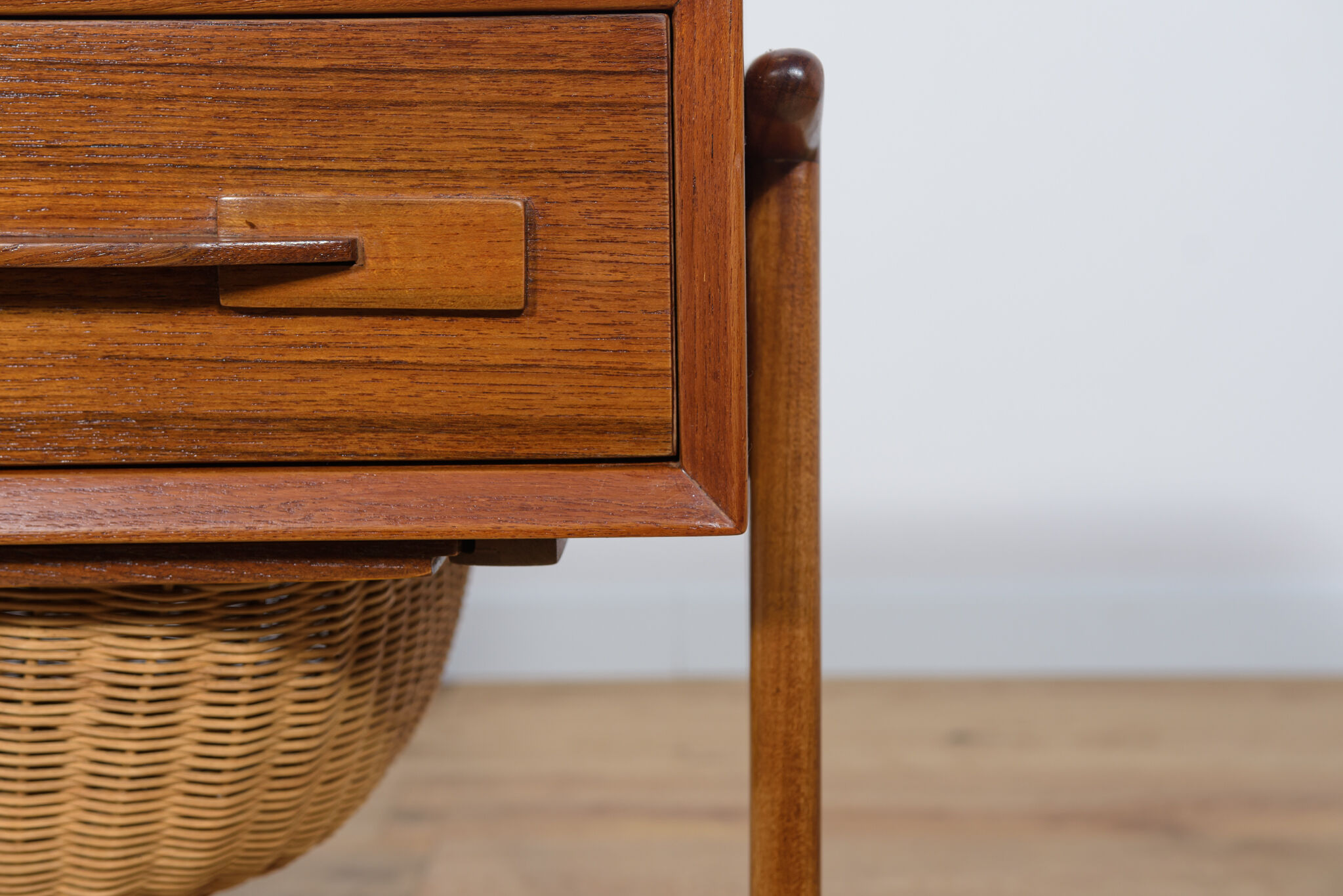 Mid Century Danish Teak Console Table , 1970s