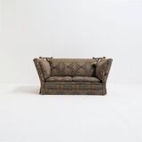 Two Seater Knole Sofa in Arts And Crafts Upholstery