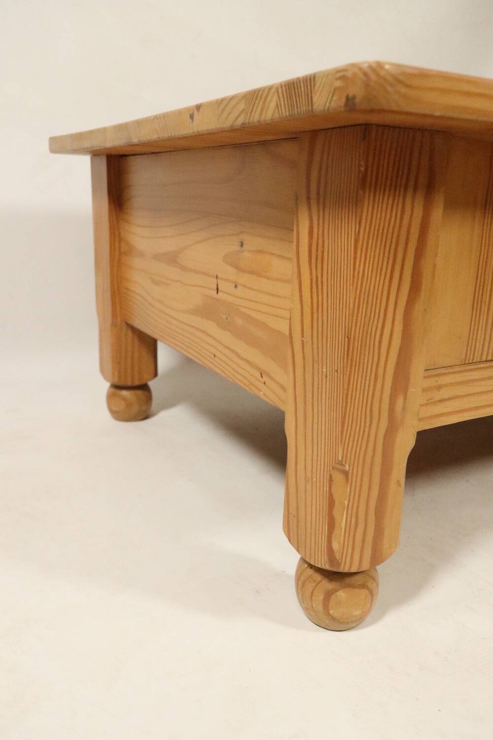 Table basse Style Ethnique Boho Table Vintage Couleur Claire Bois