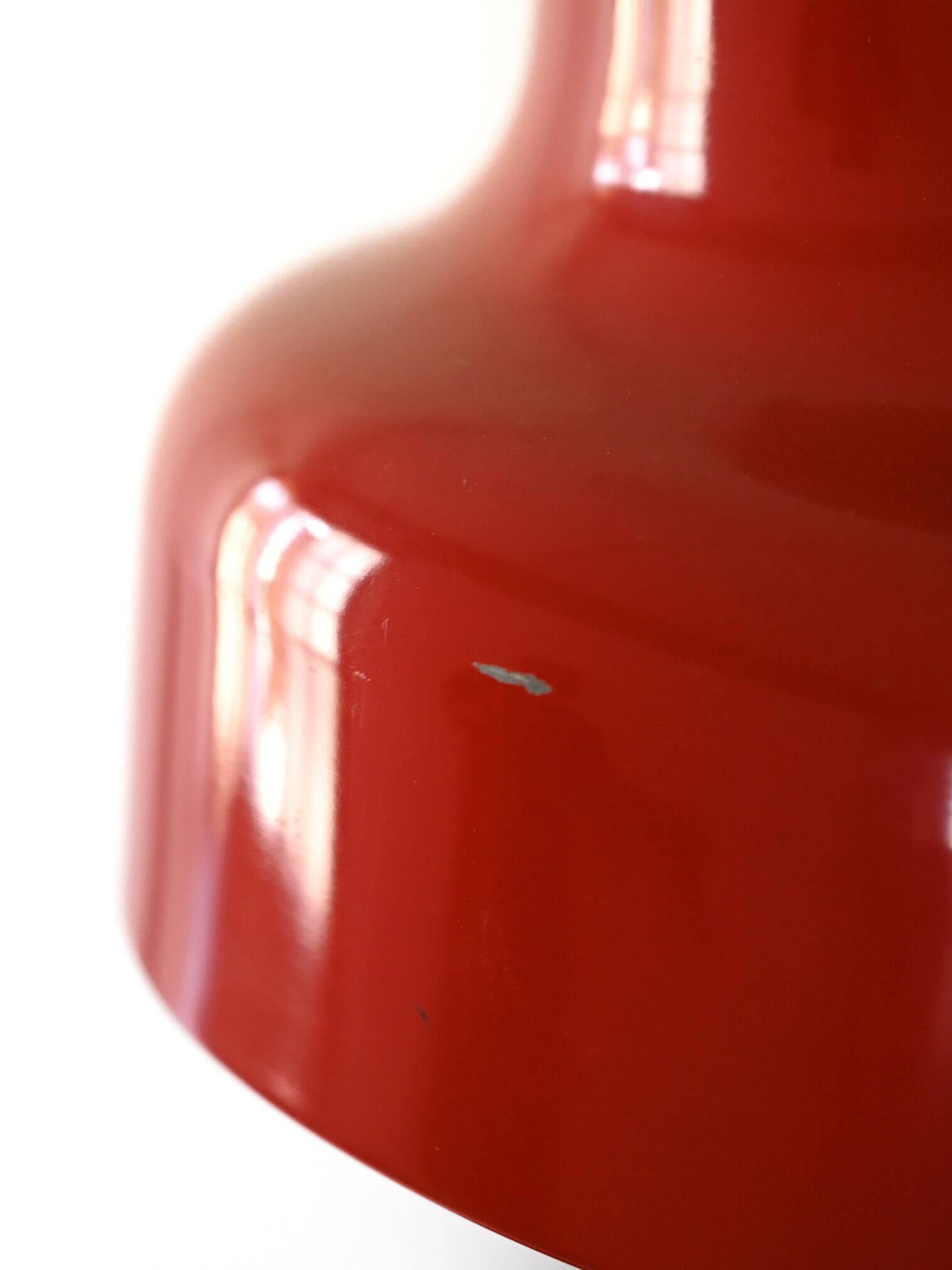 Swedish “Bumling” red pendant lamp by Anders Pehrson