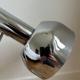 Vintage chrome metal desk lamp