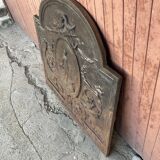 Fireplace plate