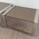 Duo of nesting tables Romeo Rega Italy from the 70s