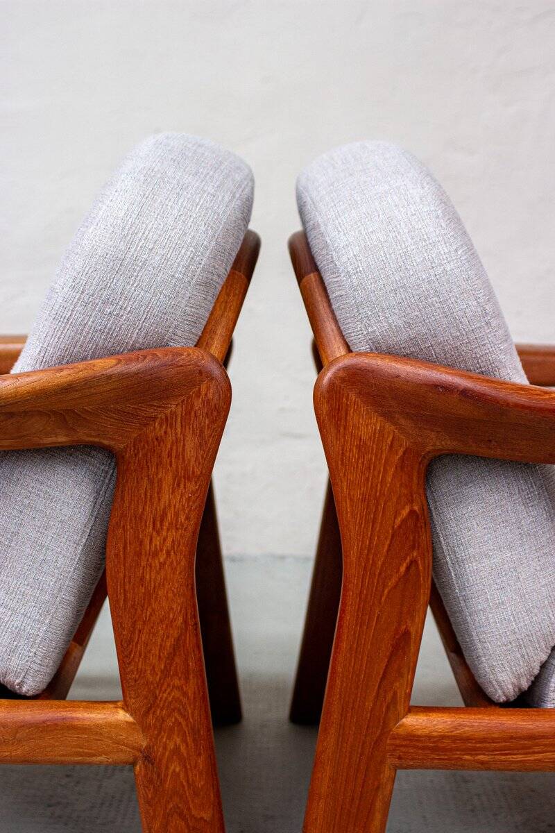 Fauteuil Vintage en Teck de Komfort, Danemark, 1980s