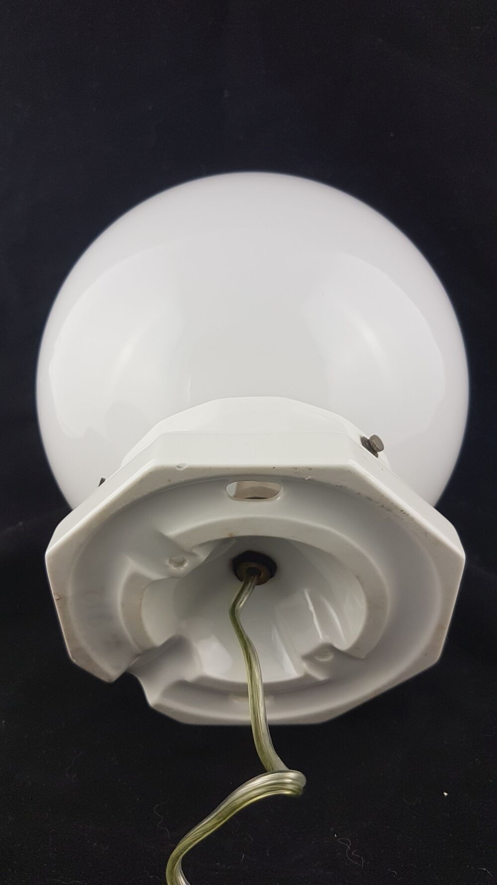 Ceramic art deco ceiling light