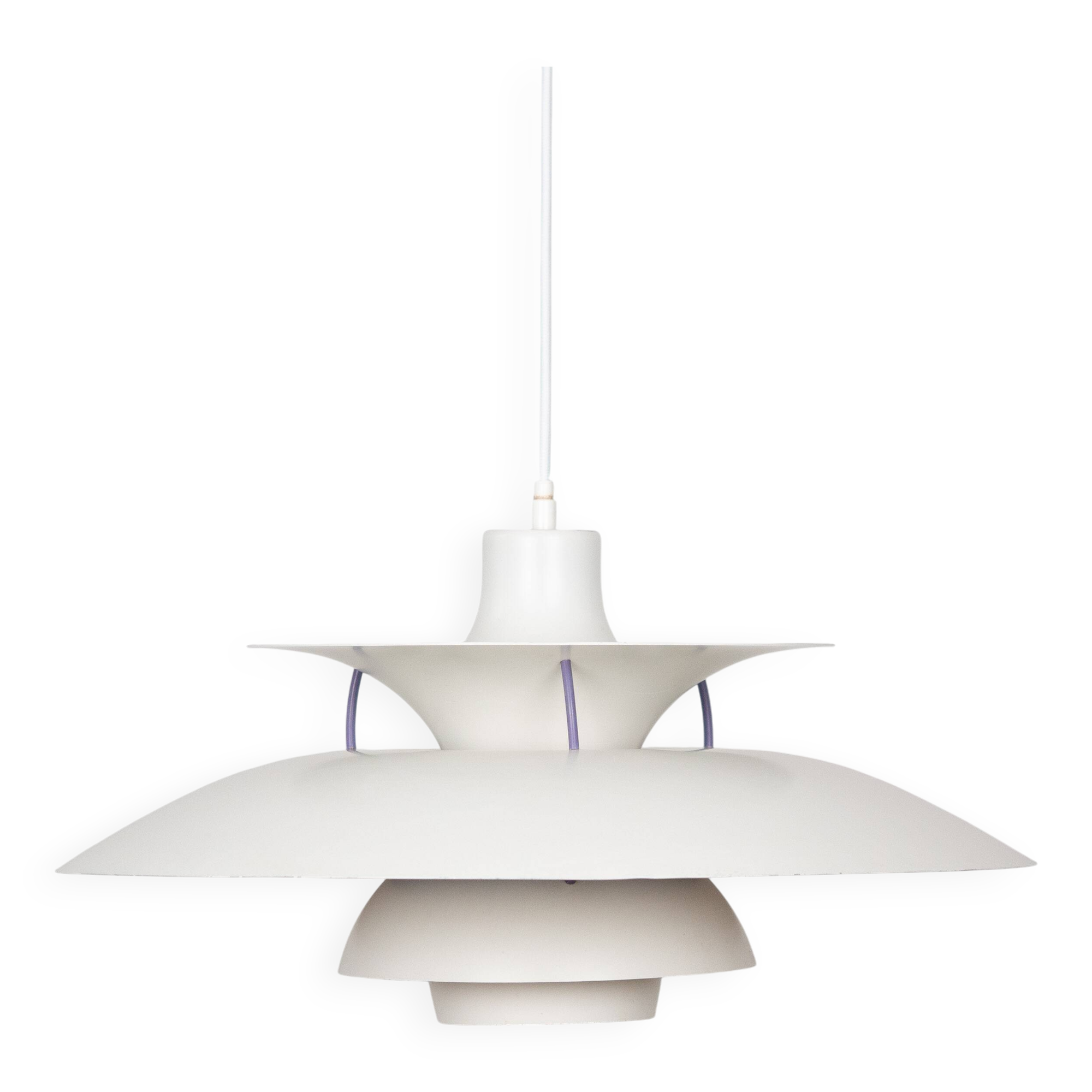 Danish vintage pendant lamp PH 5 by Poul Henningsen, Louis Poulsen, 1958