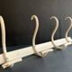 Fischel curved wood wall coat rack, Art Deco
